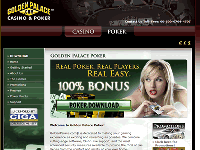 Golden Palace Poker