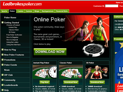 Ladbrokes Poker