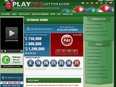 Play Mini Uk Lotto