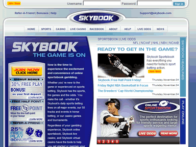 Skybook Sportsbook