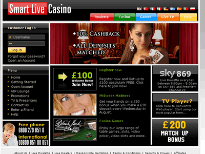 Smart Live Casino