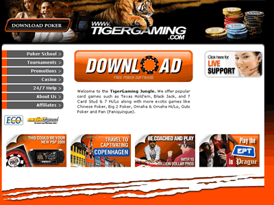 Tiger Gaming Poker