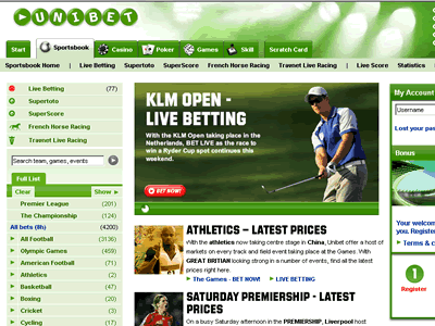 Unibet Sportsbook